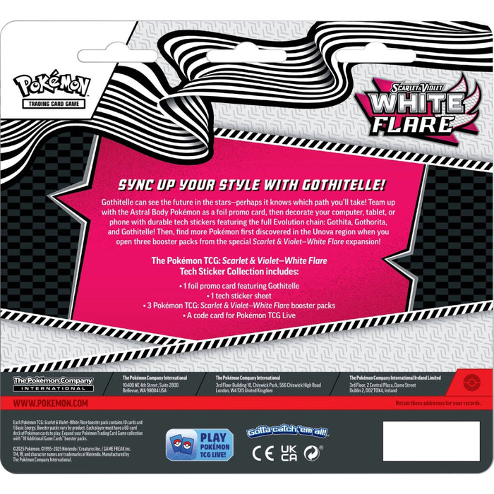 Pokemon TCG - Scarlet & Violet 10.5 - White Flare - Tech Sticker Collection Gothitell