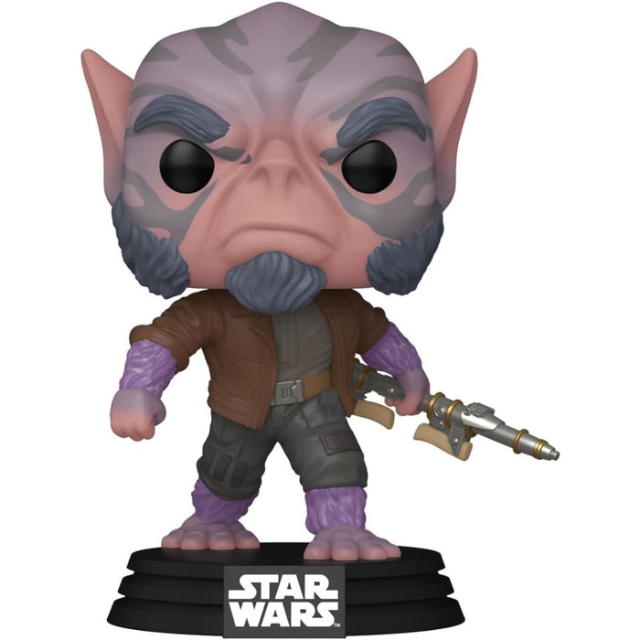 Figurina Funko POP! Bobblehead Star Wars The Mandalorian and Grogu - Zeb Orrelios