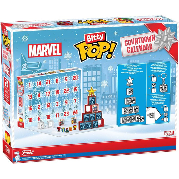 Set Mini Figurine Funko Bitty Pop Countdown Calendar - Marvel Comics