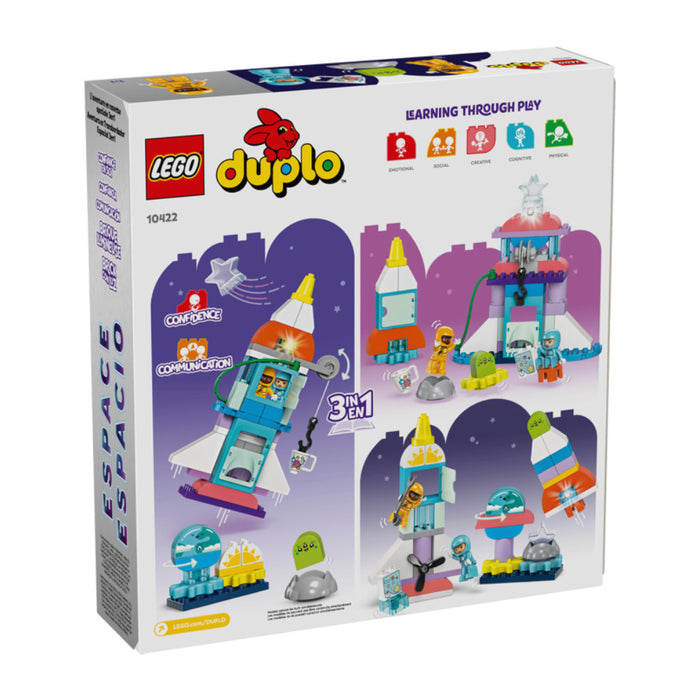 Lego Duplo Aventura cu Naveta Spatiala 3 in 1 (10422)