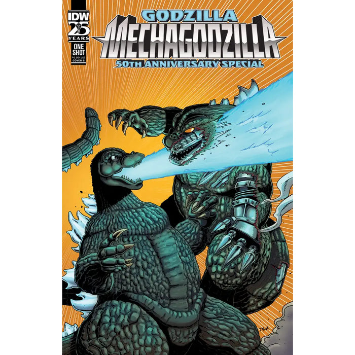 Godzilla Mechazilla 50th Anniv 01 Cvr B Marsh