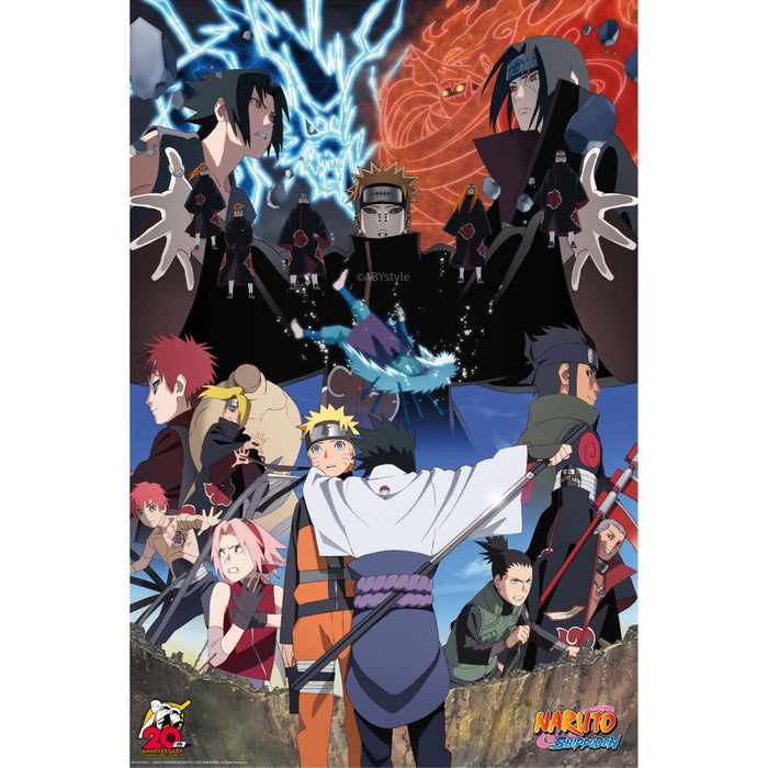 Poster Maxi Naruto Shippuden - 91.5x61 - Rivals
