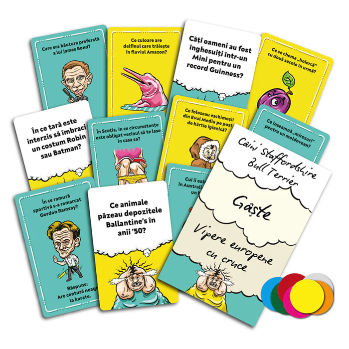 Fact or Fiction, joc de petrecere, limba romana