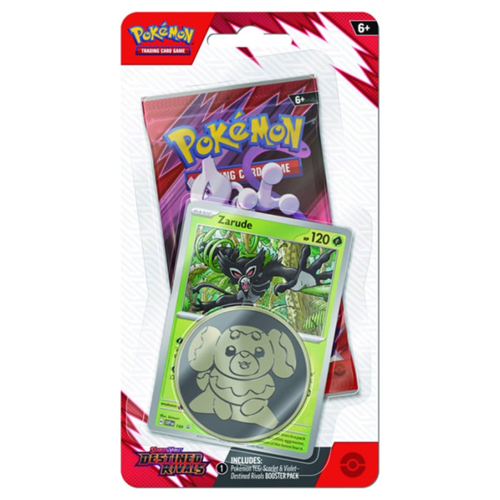 Pokemon TCG - SV Destined Rivals - Checklane Blister - Zarude
