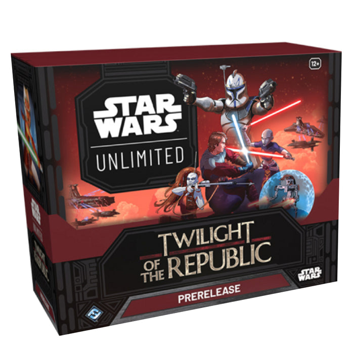 Precomanda FFG - Star Wars Unlimited - Twilight of the Republic Prerelease Box