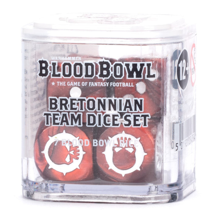 Blood Bowl - Bretonnian Team Dice Set