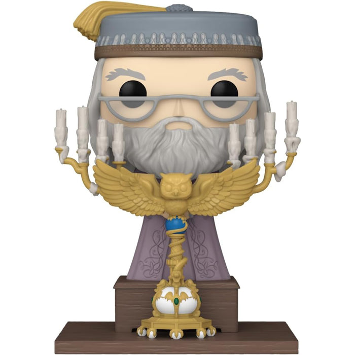 Figurina Funko Pop! Deluxe Harry Potter POA - Dumbledore with Podium