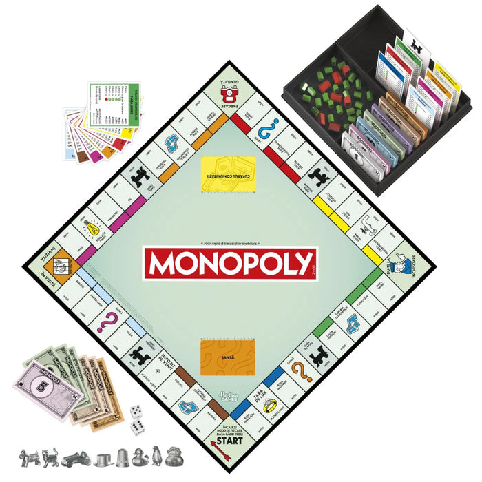 Joc clasic Monopoly, limba romana