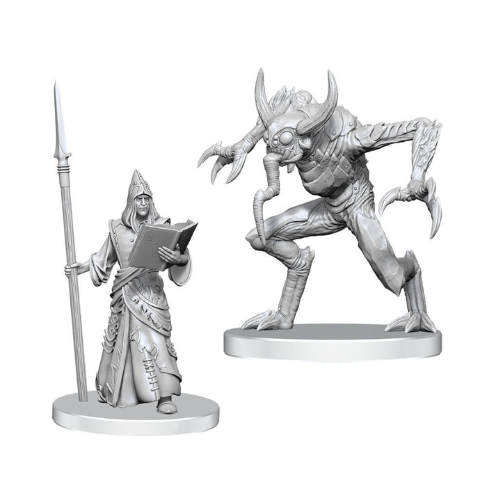 Miniaturi Nepictate Pathfinder Battles Deep Cuts - Vloriak (Despoiler Demon) & Demonologist