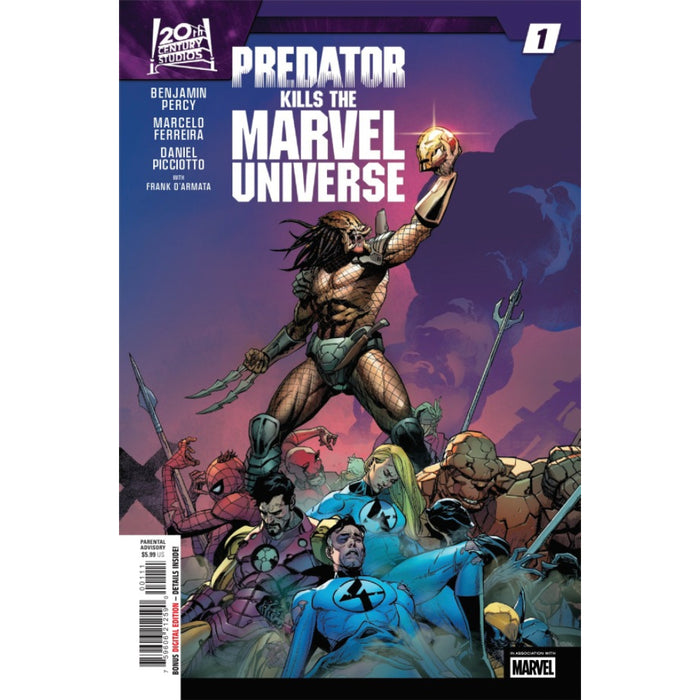 Predator Kills The Marvel Universe 01