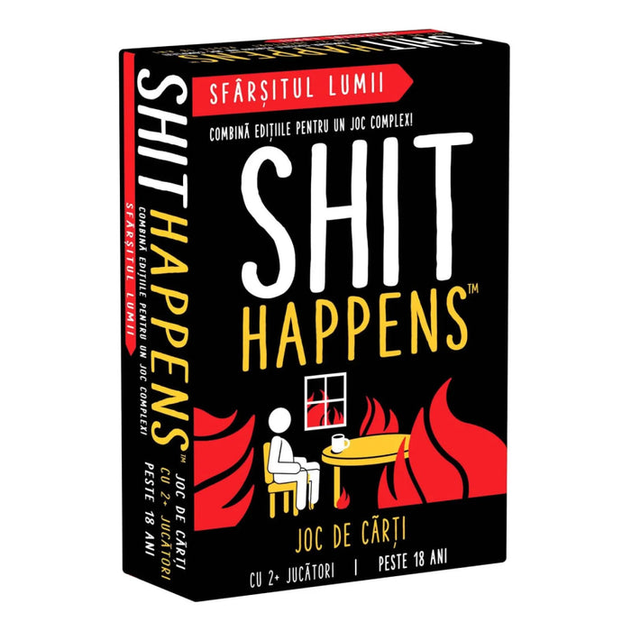 Joc de societate Shit Happens - The World Is On Fire, limba romana