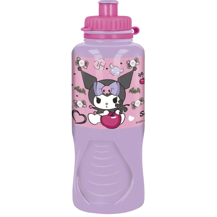 Sticla de apa Kuromi, 430 ml, roz
