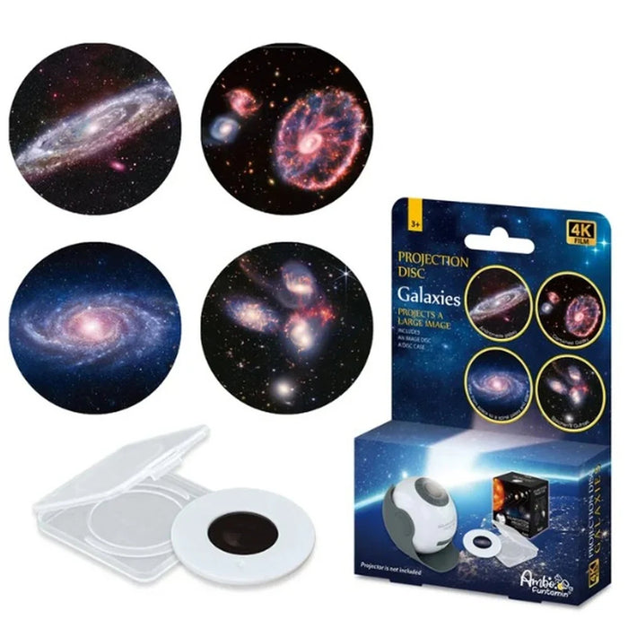 Set de 4 discuri de proiectie - Galaxii