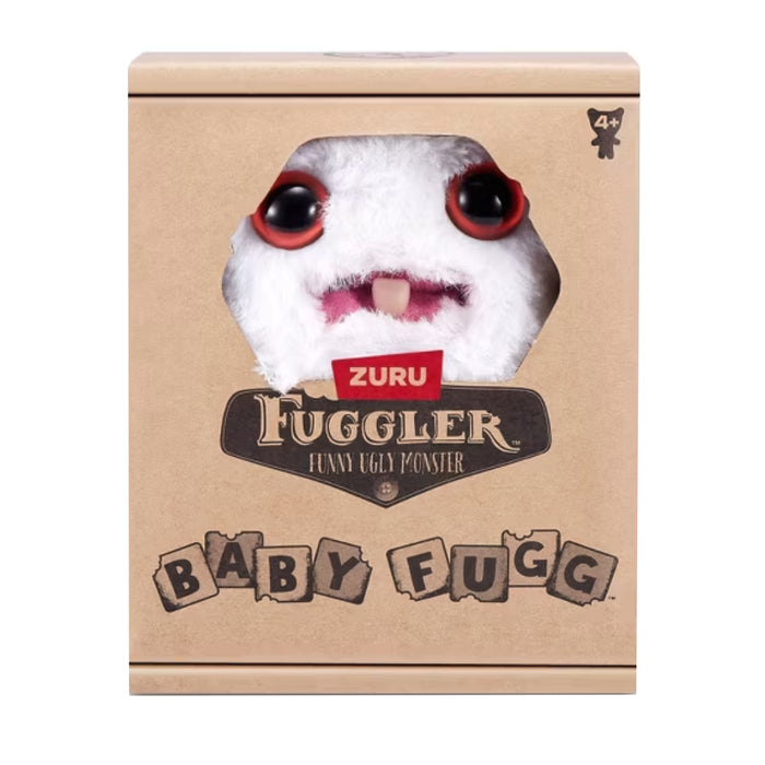 Figurina de plus Fuggler - 9 cm - Bebe ciudatei, S4 Rabid Rabbit - White