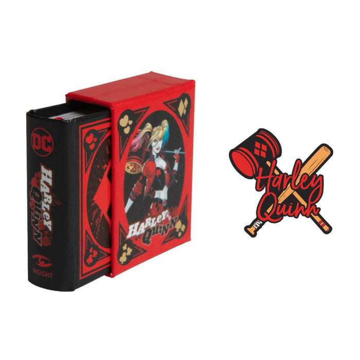 Set Carte de buzunar si Insigna DC Comics - Harley Quinn