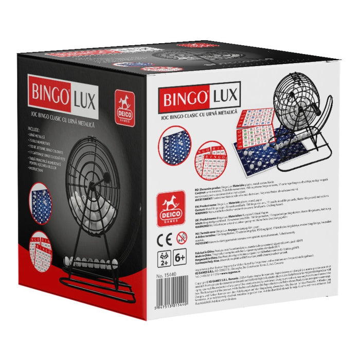 Bingo Lux, cusca metalica