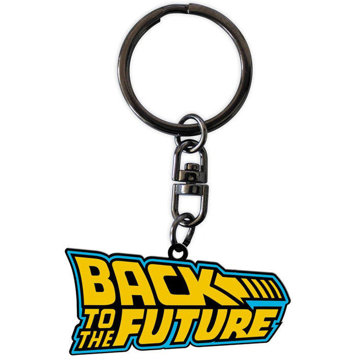 Breloc Metal Back to the Future - Logo