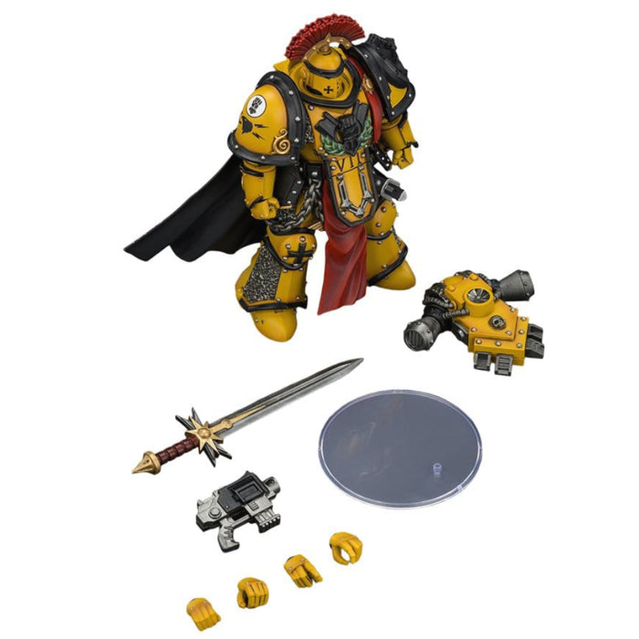 Figurina Articulata Warhammer - Imperial Fists Legion Praetor in Mk III Armour 13 cm