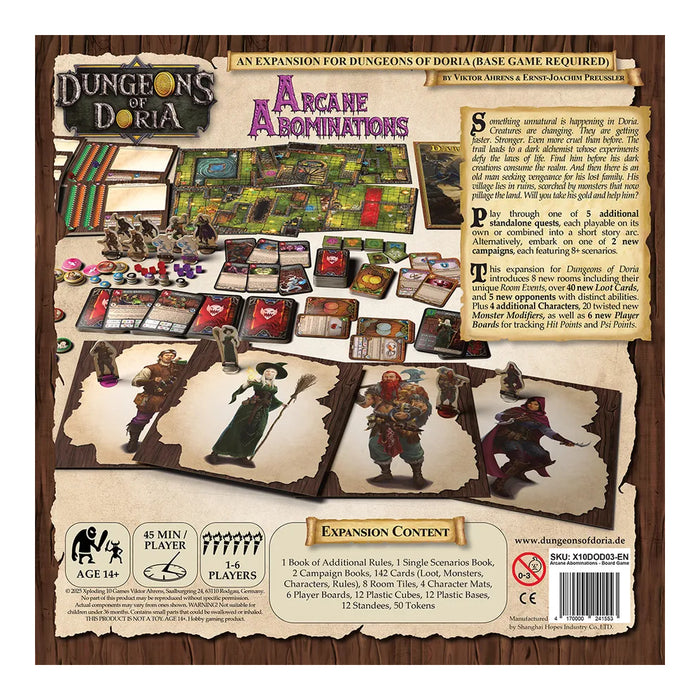 Dungeons of Doria - Arcane Abominations