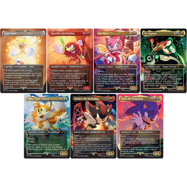 Magic the Gathering - Secret Lair x Sonic - Friends & Foes WPN Exclusi