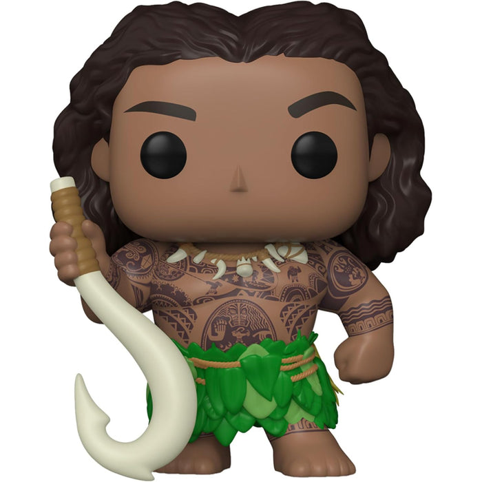 Figurina Funko POP! & Buddy Moana 2 - Maui with Fish Hook