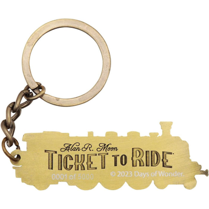Breloc Metal Ticket to Ride Limited Edition