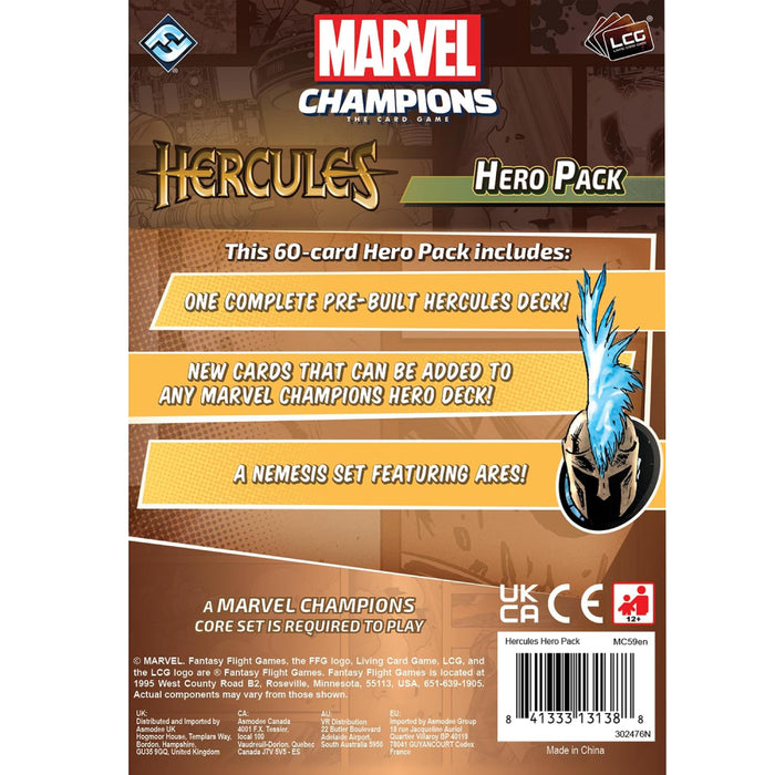 Marvel Champions The Card Game - Hercules Hero Pack
