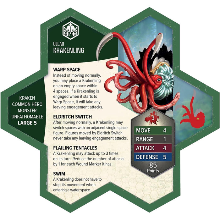 Heroscape - Krakenling and Gelryie Vanguards Army Expansion