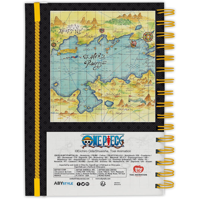 Notebook cu Sina A5 One Piece - Young Straw Hat Crew