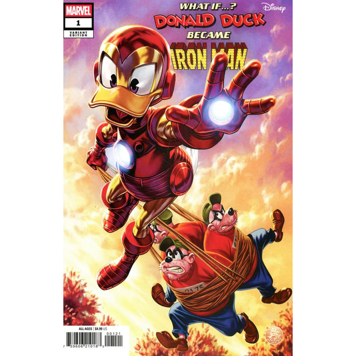 What If Donald Duck Became Iron Man 01