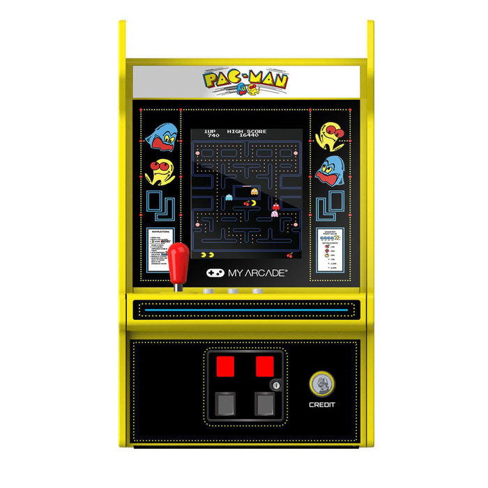 Consola portabila Retro Arcade Micro Player Pro 6.75 inch - Pac-Man