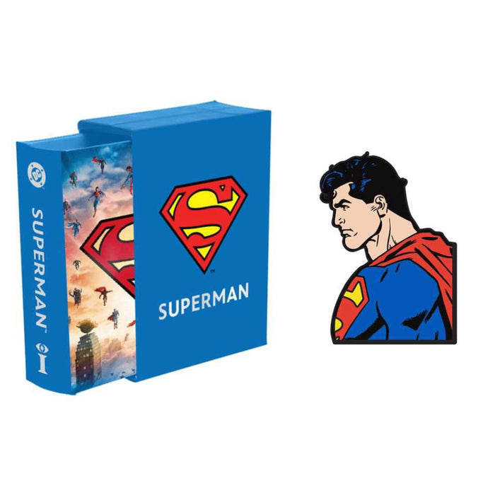 Set Carte de buzunar si Insigna DC Comics - Superman