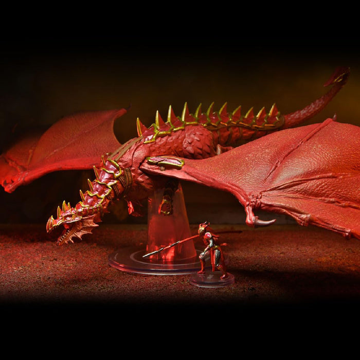 Miniatura D&D Icons of the Realms Dragonlance - Red Ruin & Red Dragonnel (Set 25)