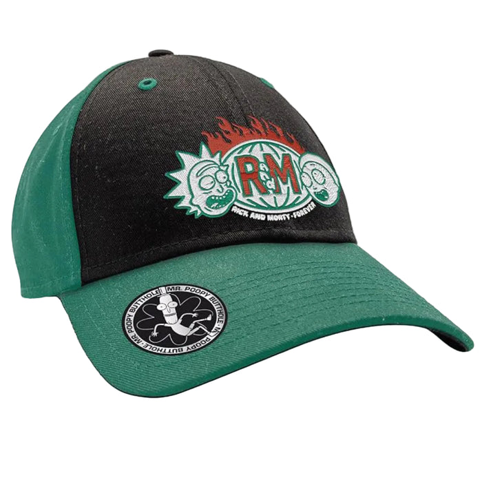 Sapca Rick & Morty - Black & Green - Rick & Morty