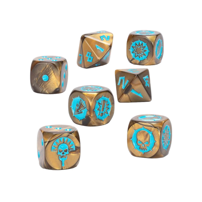 Blood Bowl - Tomb Kings Team Dice Set