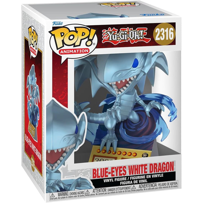 Figurina Funko POP! Premium Yu-Gi-Oh! - Blue Eyes Dragon