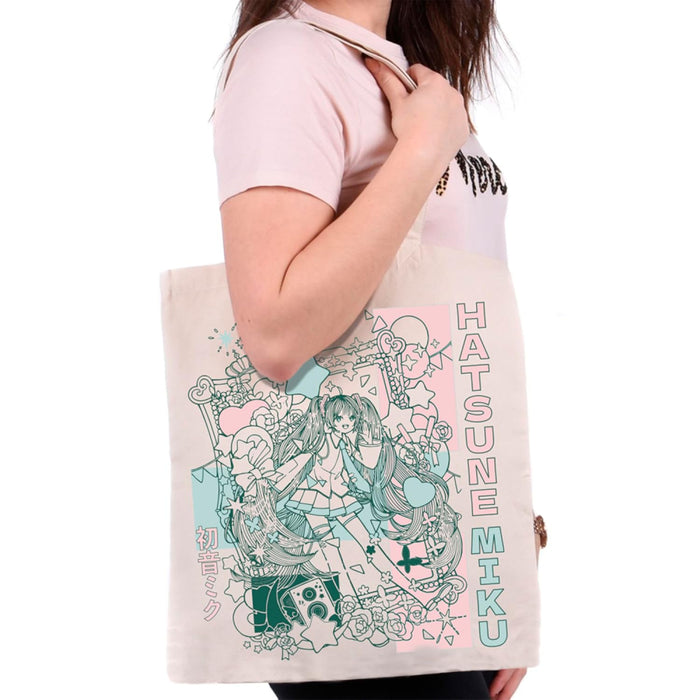 Geanta Tip Tote Hatsune Miku  - Graphic