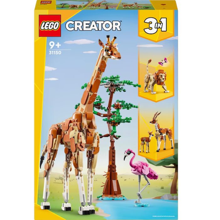 Lego Creator 3in1 Animale Salbatice din Safari 31150