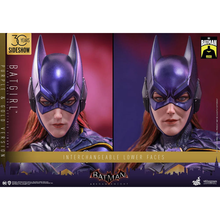 Precomanda Figurina Articulata Batman Arkham Knight Videogame Masterpiece 1/6 - Batgirl (Purple and Gold Version) Exclusive 30 cm