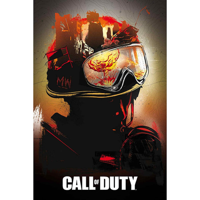 Poster Maxi Call of Duty - 91.5x61 - Graffiti