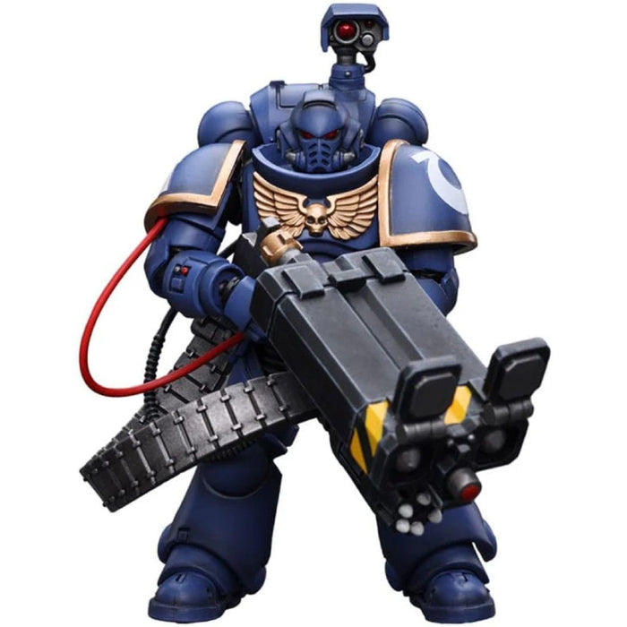 Figurina Articulata Warhammer 40k 1/18 Ultramarines Desolation Marine with Castellan Launcher (Superkrak) 12 cm