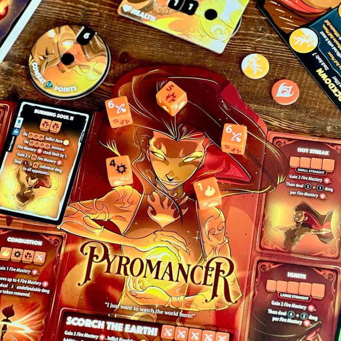Dice Throne - Pyromancer Hero Pack