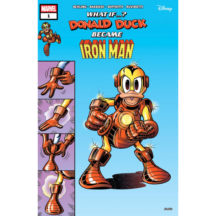What If Donald Duck Became Iron Man 01