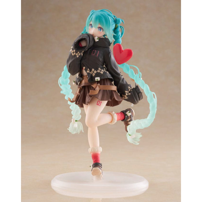 Figurina Hatsune Miku PVC - Hatsune Fashion Outdoor Spring Ver. 18 cm