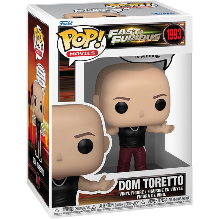 Figurina Funko Pop Movies Sayings Fast & Furious - Dominic Toretto
