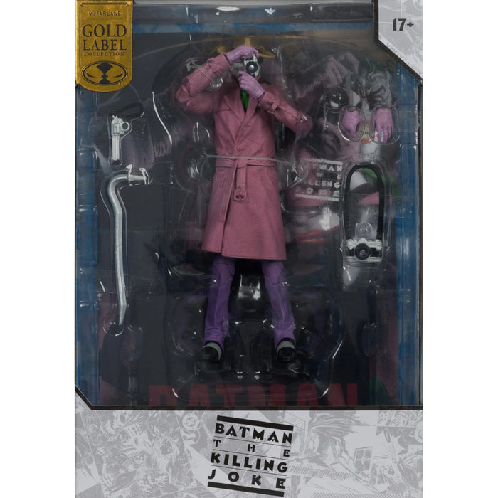 Figurina Articulata DC Multiverse Cover Recreations Batman the Killing Joke - The Joker
