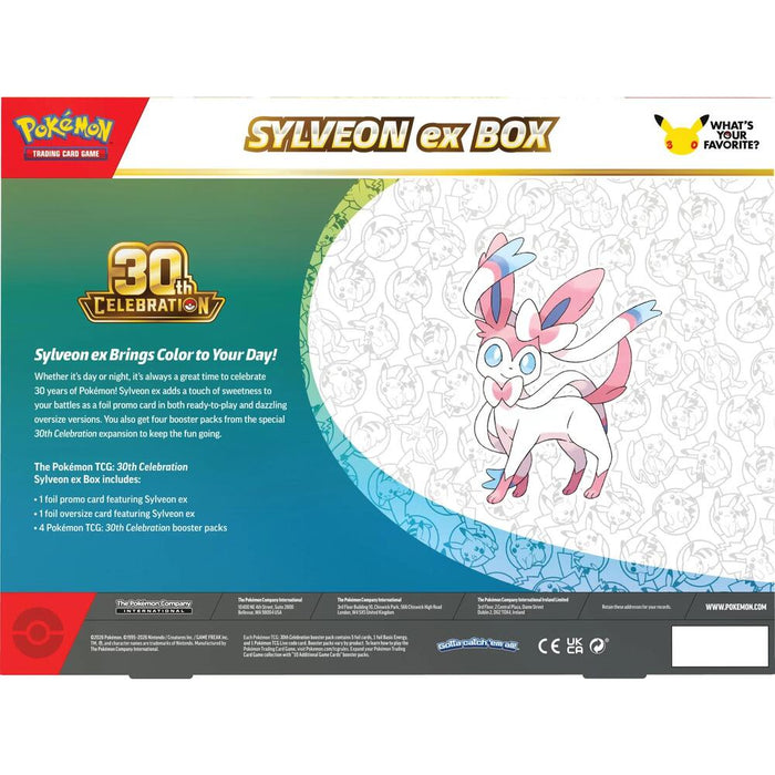 Precomanda Pokemon TCG - 30th ex Box - Sylveon
