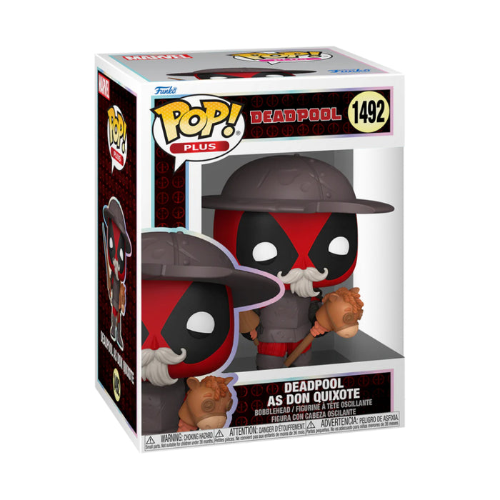 Figurina Funko Pop Plus Deadpool Literary Classics - Deadpool Don Quixote