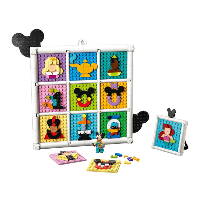 Lego Disney Classic 100 de Ani de Figuri Emblematice de Animatie Disney 43221