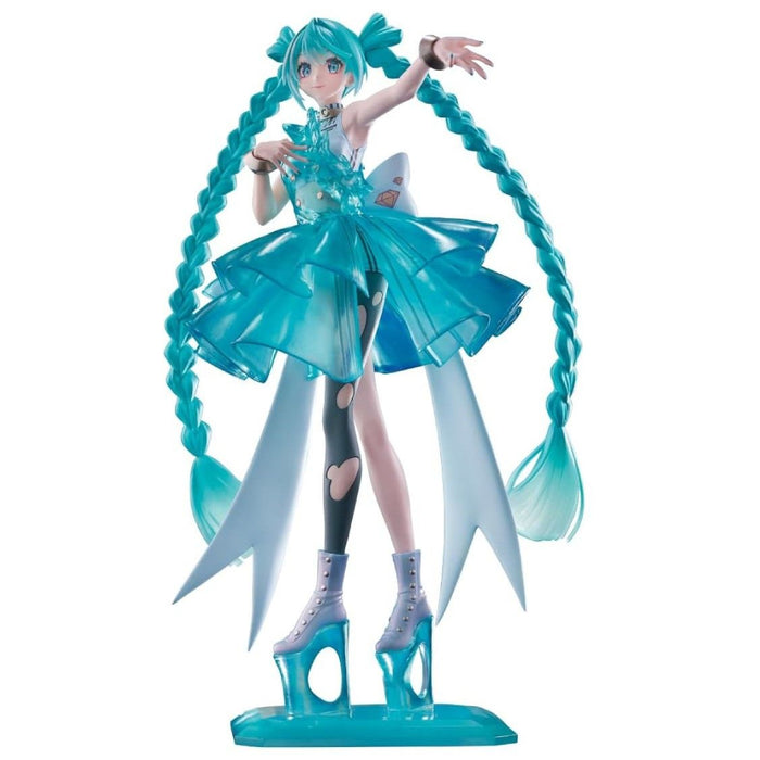 Figurina Hatsune Miku - Banpresto Evolve Clearluxe - Emerald Gem